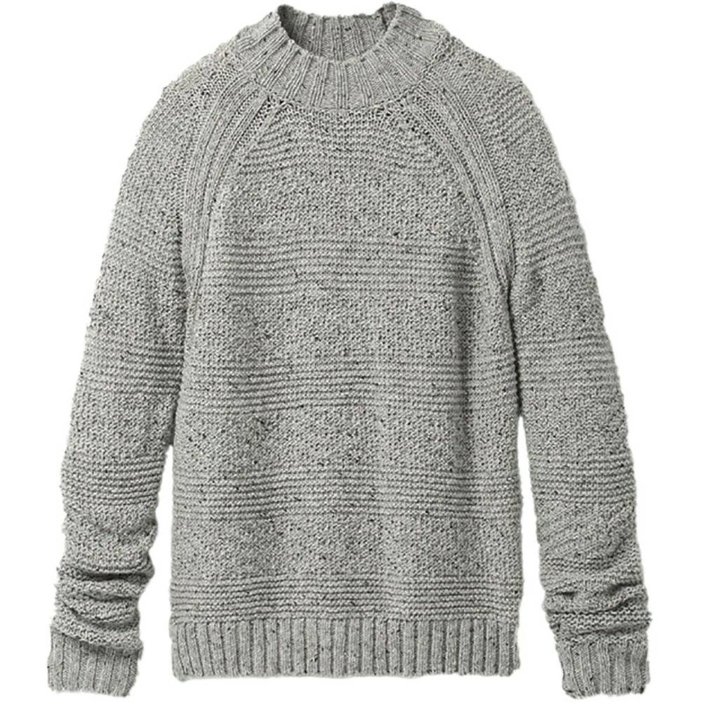 Prana Gray Extra‎ Long Sleeves Organic Cotton Outdoor Nemma Sweater Size M
